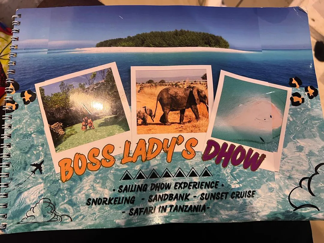 Boss Lady's Dhow: Mnemba Island Full Day