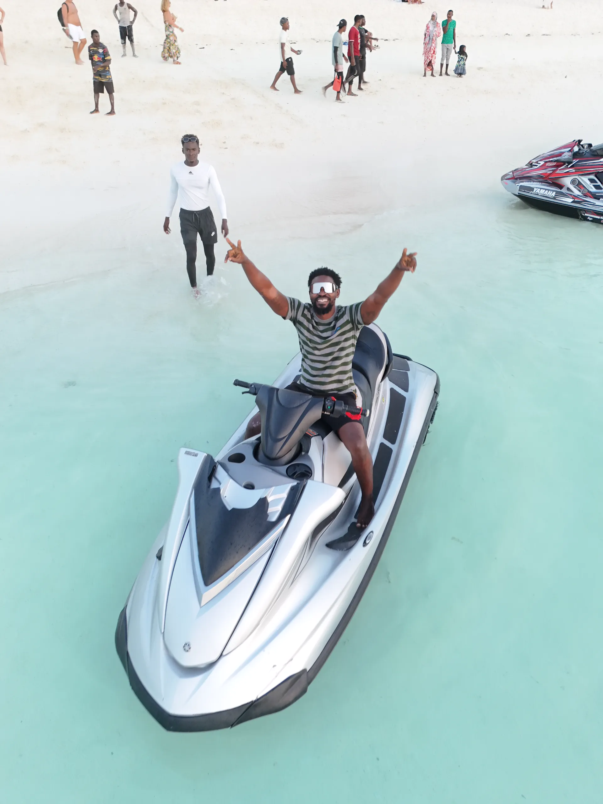 Jet ski in Zanzibar